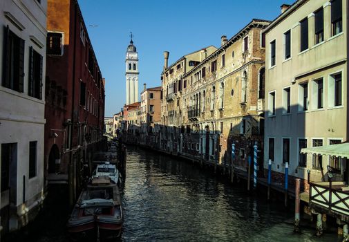 VENICE,ITALY 26 FEBRUARY 2020: Street of Venice