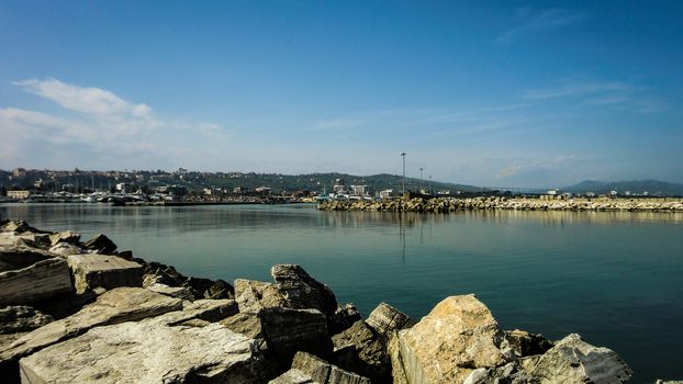 Detail of Giulianova in Abruzzo, Italy