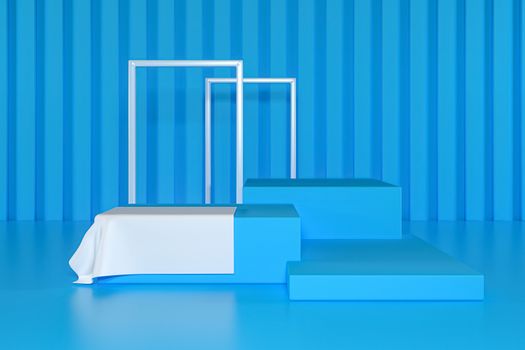3d render, abstract geometric background, cylinder podium, minimalistic primitive shapes, modern mock up, blank template, empty showcase, shop display