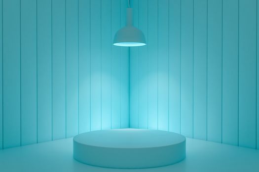 3d render, abstract geometric background, cylinder podium, minimalistic primitive shapes, modern mock up, blank template, empty showcase, shop display