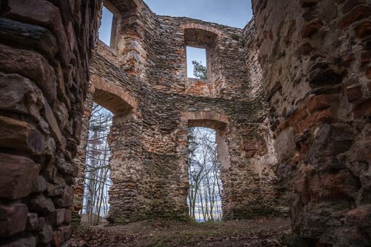 Ruins of Belvedere Summer Palace A Chapel of Sts. John the Baptist