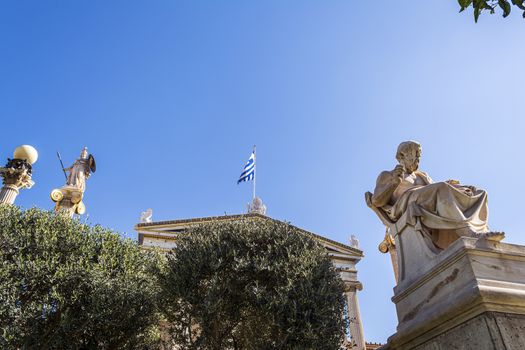 View of the Academy of Athens, Attica - Greece