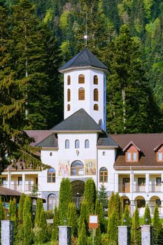 Caraiman Monastery Church at the Foot of the Bucegi Mountains