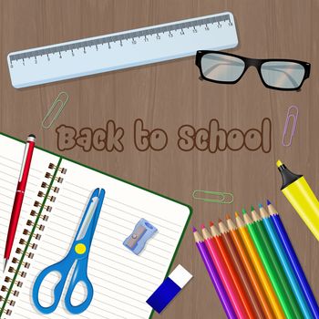 illustration of back to school
