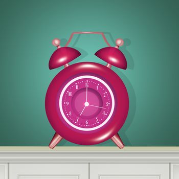 illustration of alarm clock
