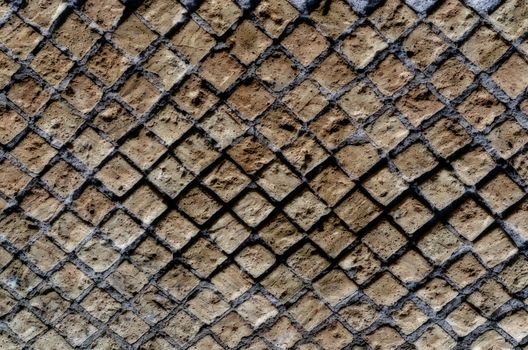 Stone Brick Wall Texture with copy space, may use as background