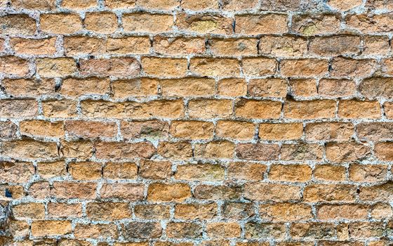 Stone Brick Wall Texture with copy space. May be used as background