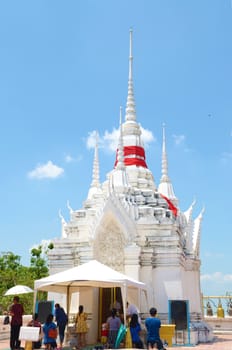 phra phutthabat temple at saraburi, thailand.