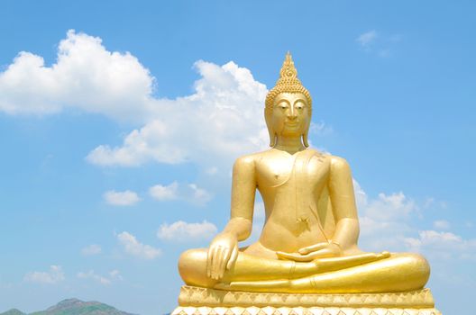 Buddha statue at  Saraburi, Bangkok Thailand