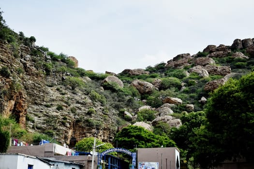 Landscape of Hill and Sky