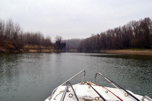 The banks of the Jianu arm covered by trees and plants in the winter season. Here in the local area of ​​the Jianu arm meadow (secondary arm of the Danube river, length, about 3.5 km) we find meadow forests and plants specific to meadow vegetation.
Travel to these natural, wild and picturesque places