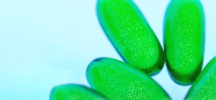 covid-19 virus and green pills for a possible cure