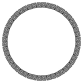 A circular pattern in a semi celtic style
