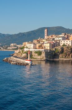 port of the island of beauty in Corsica, France