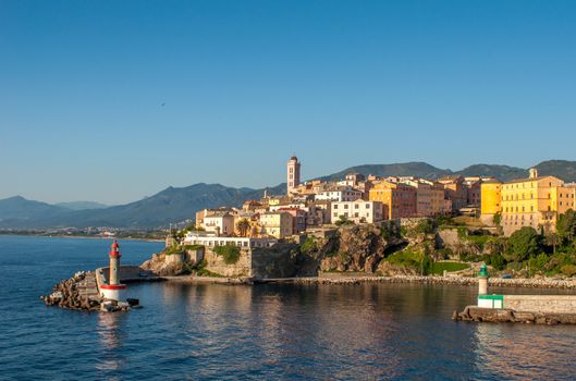 port of the island of beauty in Corsica, France