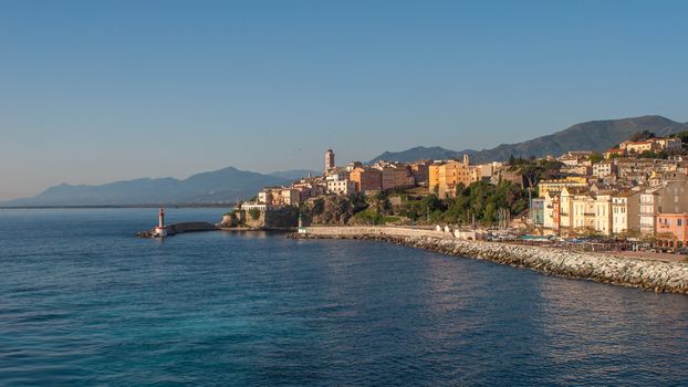 port of the island of beauty in Corsica, France