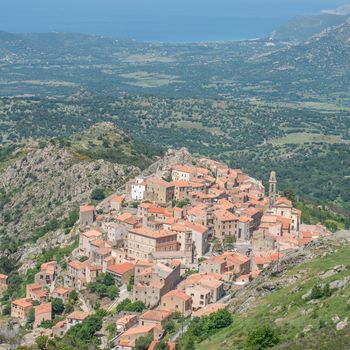 port of the island of beauty in Corsica, France