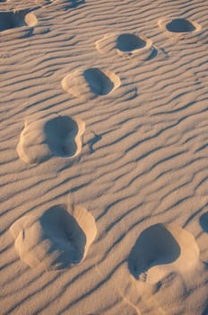 setting sun on the pillat dune in the Arcachon basin, France