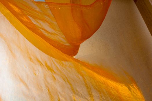 Orange back ground for various designs with copy space