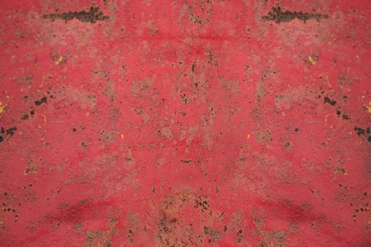 red rusty metal background for presentations with copy space