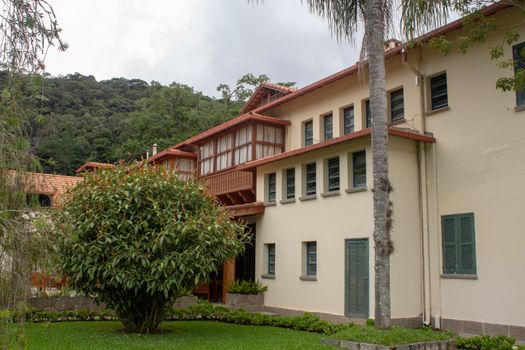 Main house of a resort, in country side style