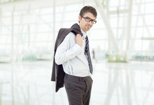 young business man portrait at the office