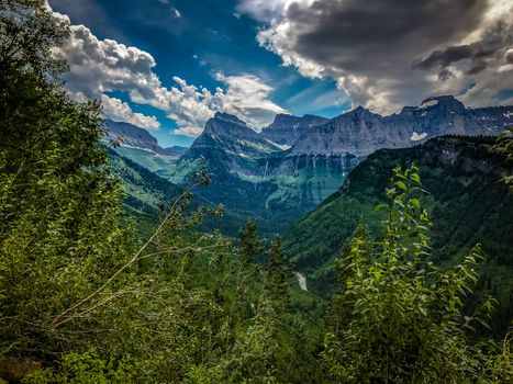 Glacier National Park Montana Rocky Mountains usa