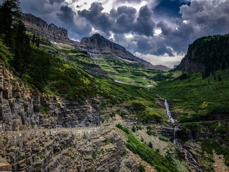 Glacier National Park Montana Rocky Mountains usa