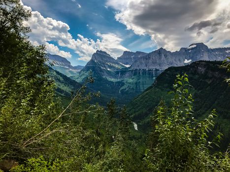 Glacier National Park Montana Rocky Mountains usa