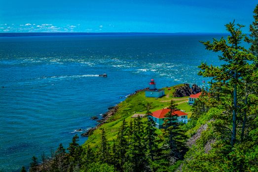Cape D Or Lighthouse and restaurant Nova Scotia