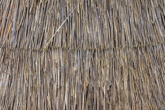 Abstract Background Texture Of A Thatched Roof, Thatch or Thatching