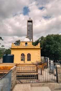 Church of Our Lady St. Mary of Zion, the most sacred place for all Orthodox Ethiopians in Axum, Ethiopia.