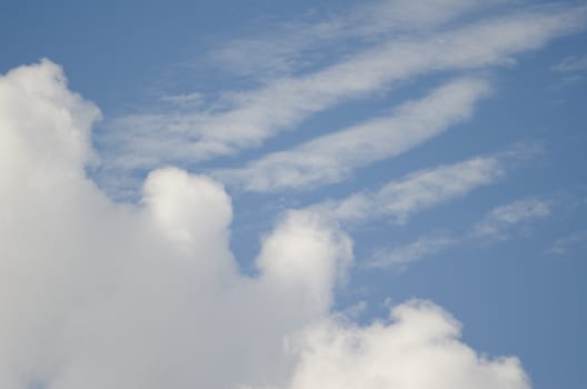 Cloudscape in the Conguillio National Park. Araucania Region. Chile.