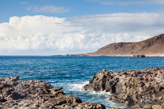 The view across La Laja in Las Palmas de Gran Canaria, Spain.