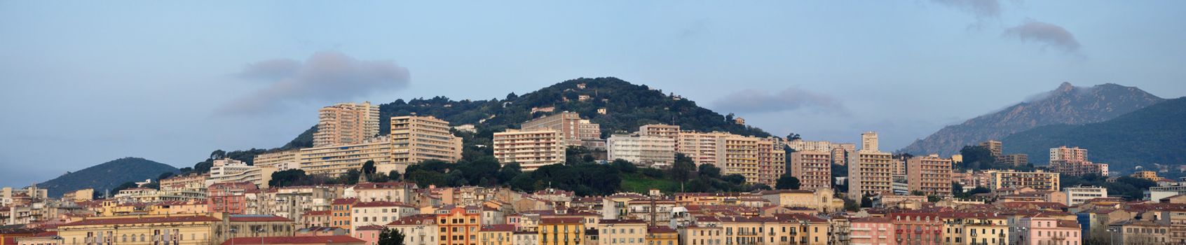 beautiful landscape of southern Corsica, Ajaccio, france