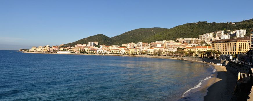 beautiful landscape of southern Corsica, Ajaccio, france