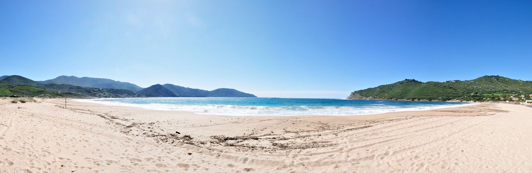 beautiful landscape of southern Corsica, Ajaccio, france