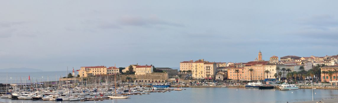 beautiful landscape of southern Corsica, Ajaccio, france