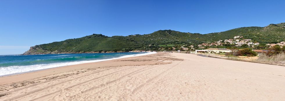 beautiful landscape of southern Corsica, Ajaccio, france