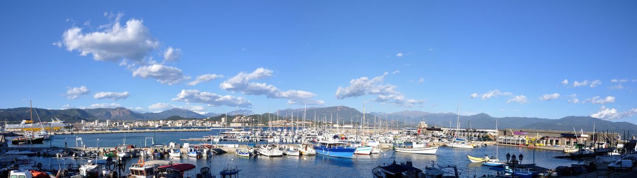 beautiful landscape of southern Corsica, Ajaccio, france