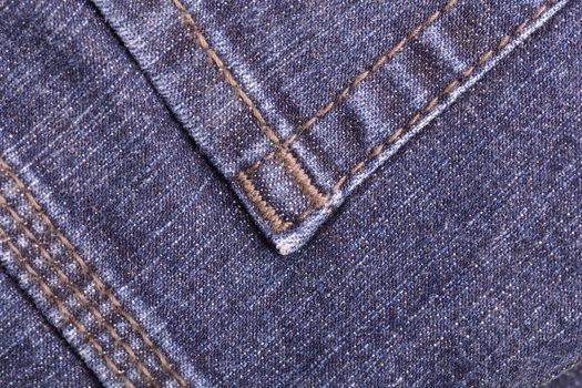 Close up jeans or denim cloth texture background