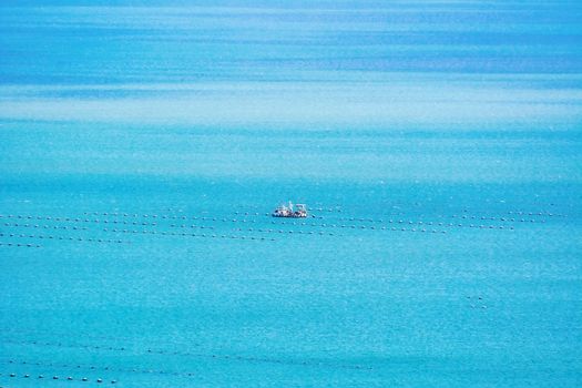 Fishings with net in the Black sea