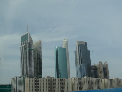dubai skyline during the day