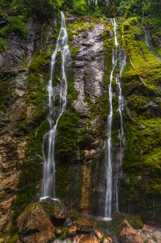 The wild and romantic Wimbachklamm in Ramsau is one of the Berchtesgaden sights in Bavaria.