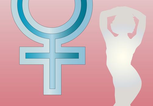 The astrological signs Venus the Goddess of love.