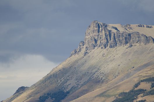 Cerro Punta Gruesa in the Santa Cruz Province. Argentine Patagonia. Argentina.