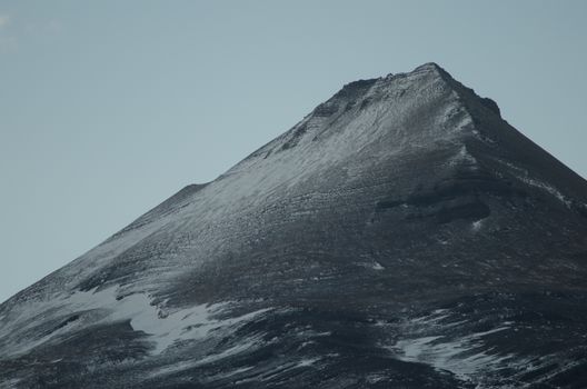 Mountain in the Chilean Patagonia. Ultima Esperanza Province. Magallanes and Chilean Antarctic Region. Chile.