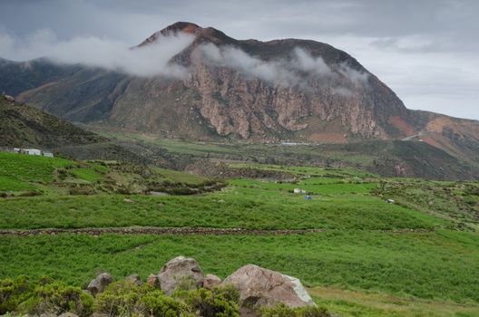 Putre in the Arica y Parinacota Region. Chile.