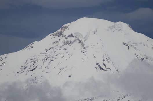 Pomerape volcano in Lauca National Park. Arica y Parinacota Region. Chile.