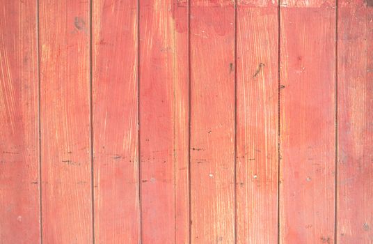 Old red wood planks with antique style wood, without nails for the background